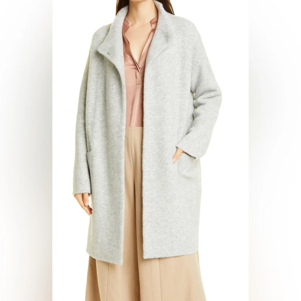Vince clean edge cardigan coat size medium merino wool - Picture 1 of 13